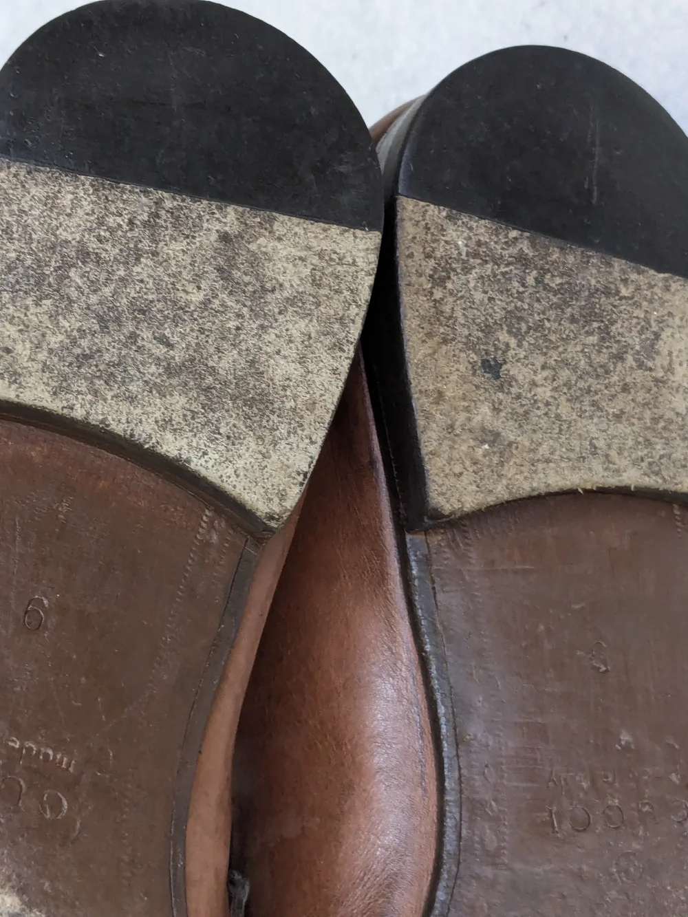 Gucci Horsebit Loafers Brown Men US 9.5 Leather Slip Ons Leather Italy - Picture 14 of 15